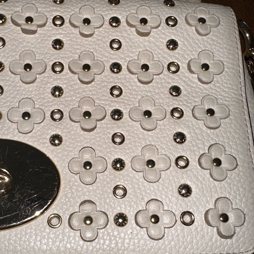 Coach Crosstown Crossbody in Floral Rivets Leather - Picture 3 of 9